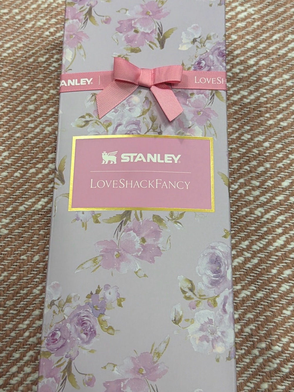Rare Stanley x LoveShackFancy Blooming Heirloom All Day Slim Bottle NIB - Picture 5 of 6